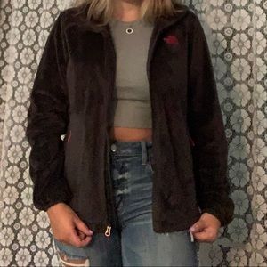 Black North Face Fleece Jacket